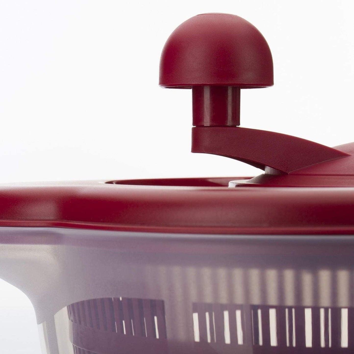 Germany Vegetable and Salad Spinner with Pouring Spout (Red)