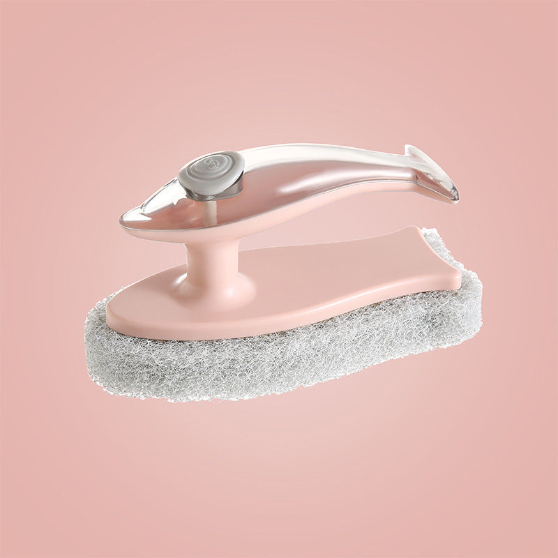 Hydraulic Kitchen Cleaning Scouring Pad Brush