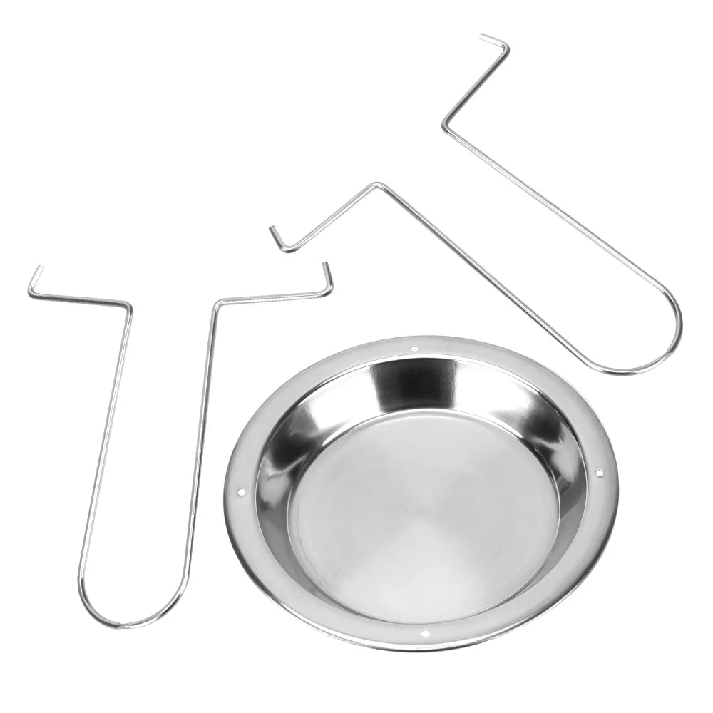 Chicken Roaster Rack Kitchen Outdoor BBQ Tools Non-Stick Stainless Steel Grilling Tools Roasting Grill Stand