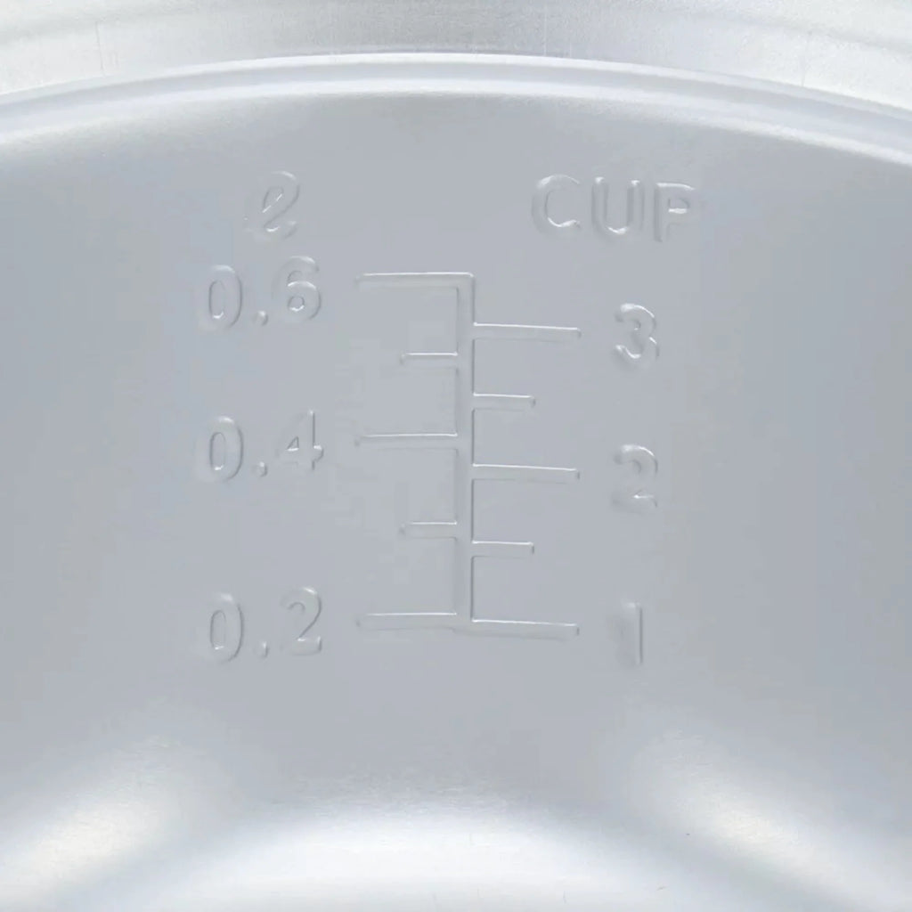 Better Chef 3 Cup - 6 Cups Cooked - Rice Cooker with Measuring Cup and Rice Paddle