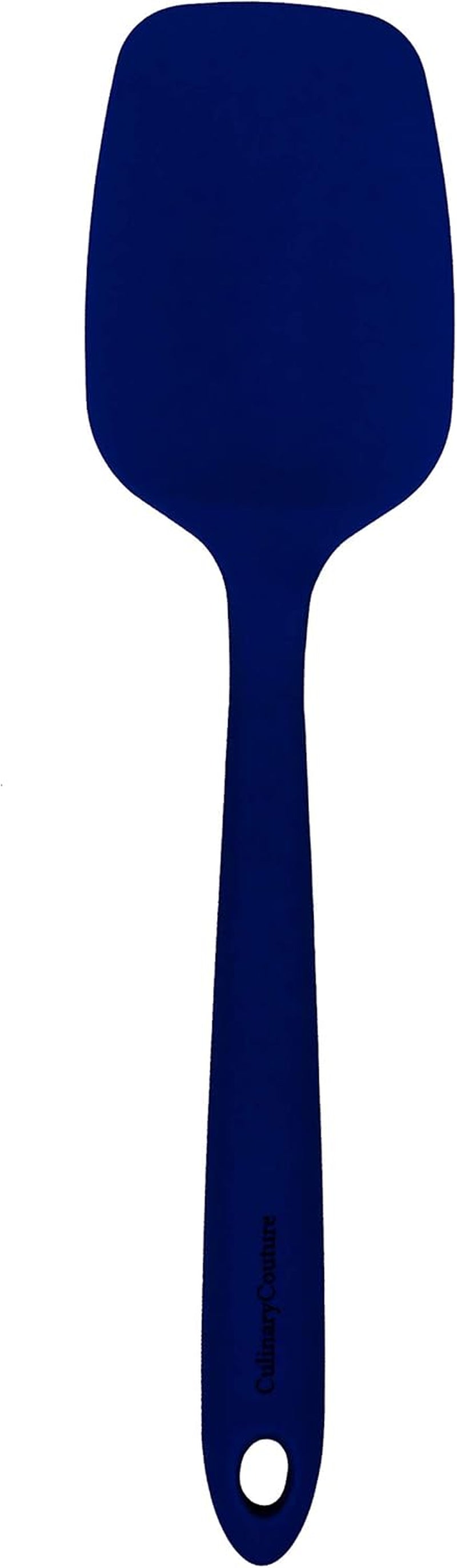 4-Piece Blue Baking Spatula Set - Rubber Spatulas Silicone Heat Resistant up to 428°F, Bpa-Free - Spatula Set for Nonstick Cookware - Silicone Baking Utensils