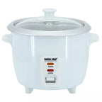 Better Chef 3 Cup - 6 Cups Cooked - Rice Cooker with Measuring Cup and Rice Paddle