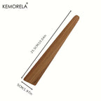 1PCS Teak Wood Tableware Spatulas Kitchen Gadgets Triangular Cooking Spatula Portable Outdoor Camping Utensils Scraper