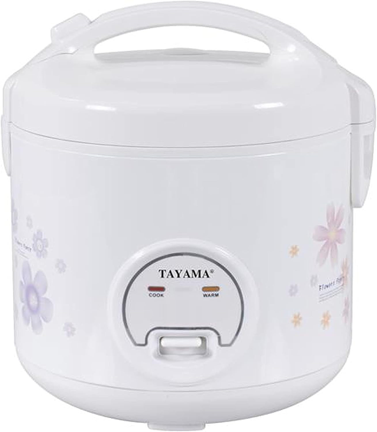 Automatic Rice Cooker & Food Steamer 10 Cup, White (TRC-10R)