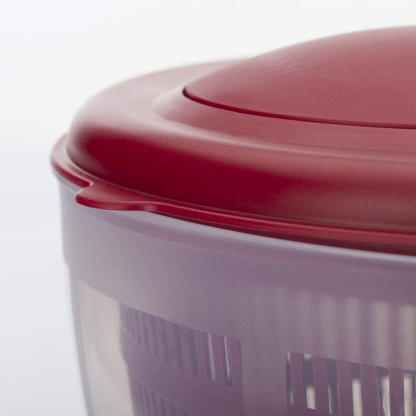 Germany Vegetable and Salad Spinner with Pouring Spout (Red)
